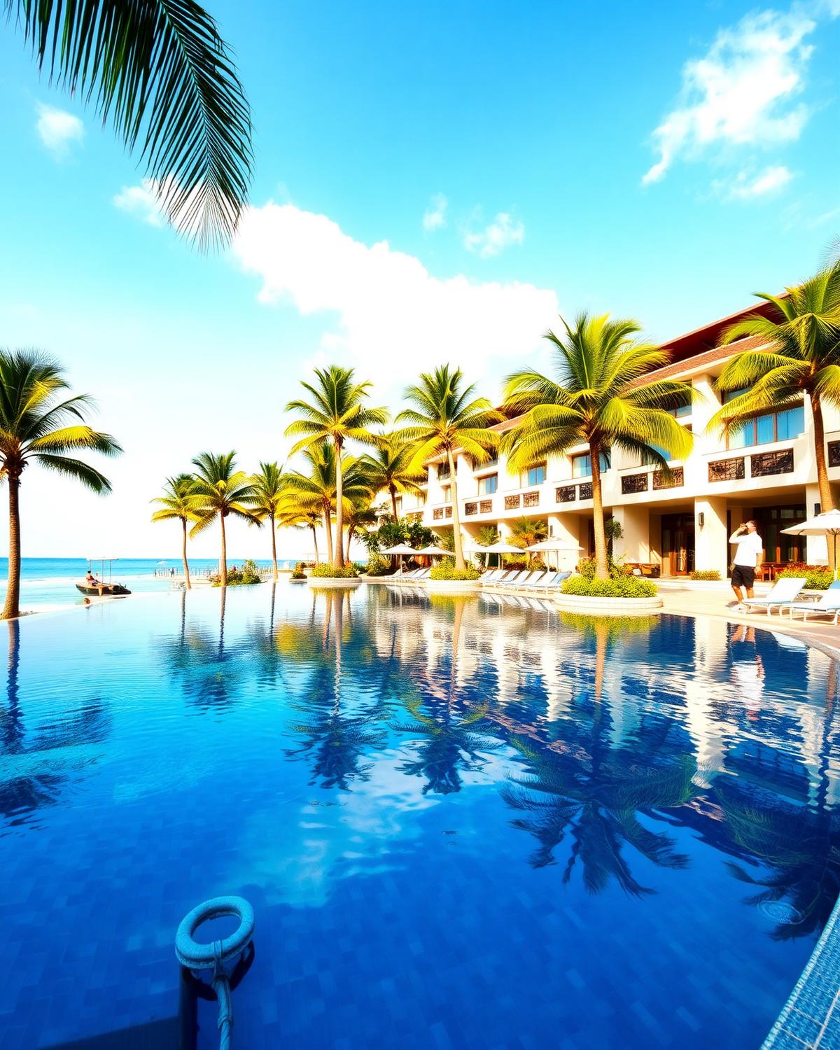 Открытый бассейн Crowne Plaza Sanya Yazhou Bay by IHG